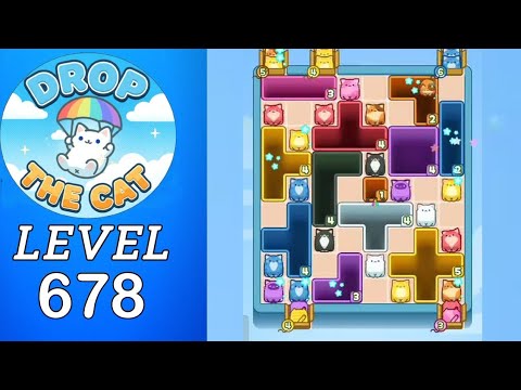 Drop The Cat Level 678