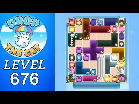 Drop The Cat Level 676