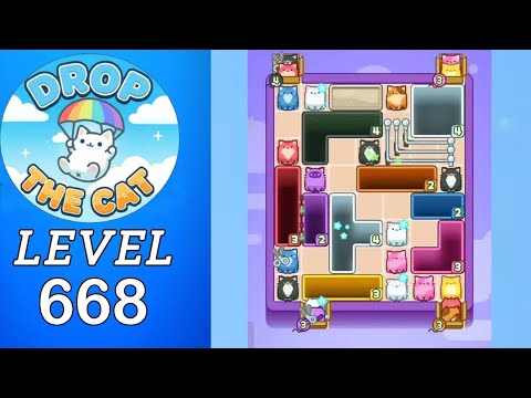 Drop The Cat Level 668