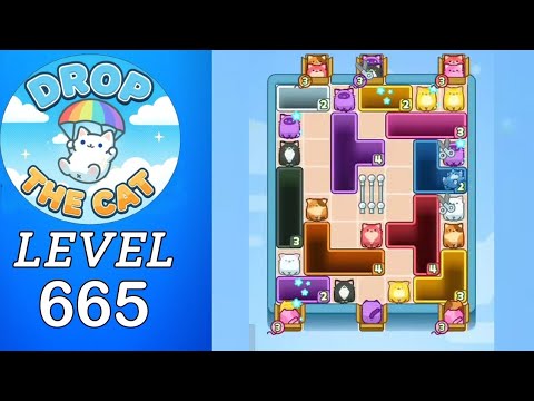 Drop The Cat Level 665