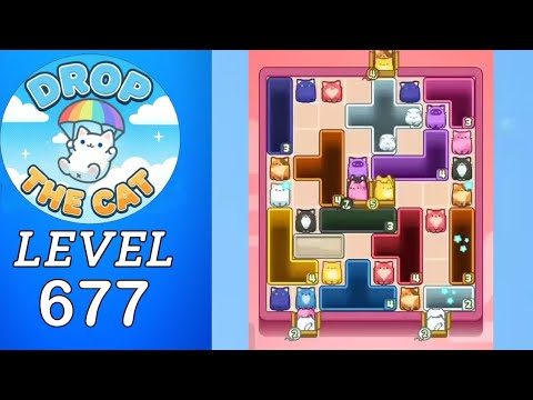 Drop The Cat Level 677