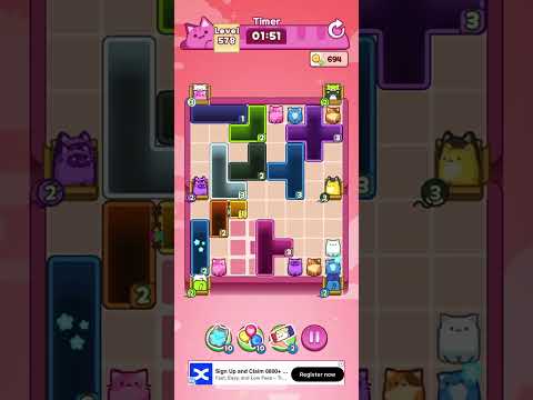 Drop The Cat Level 578