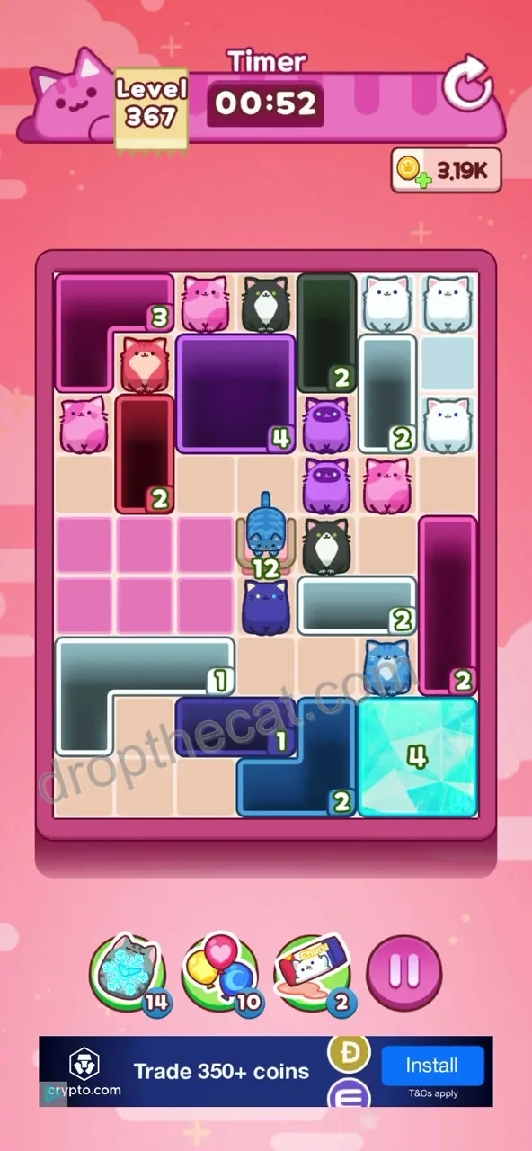 Drop The Cat Level 367 step 2