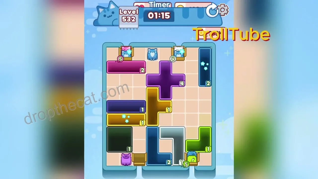 Drop The Cat Level 532 step 3