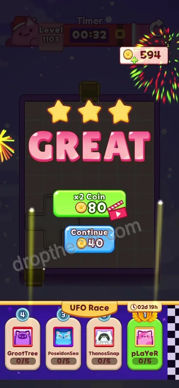 Drop The Cat Level 1103 step 4