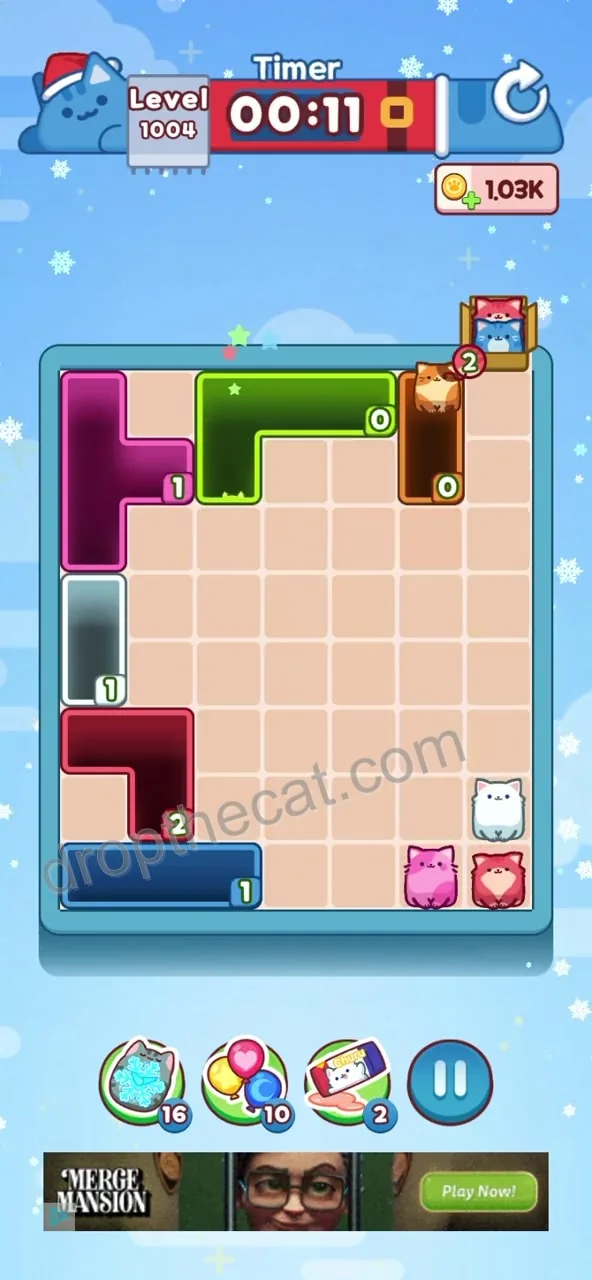 Drop The Cat Level 1004 step 3