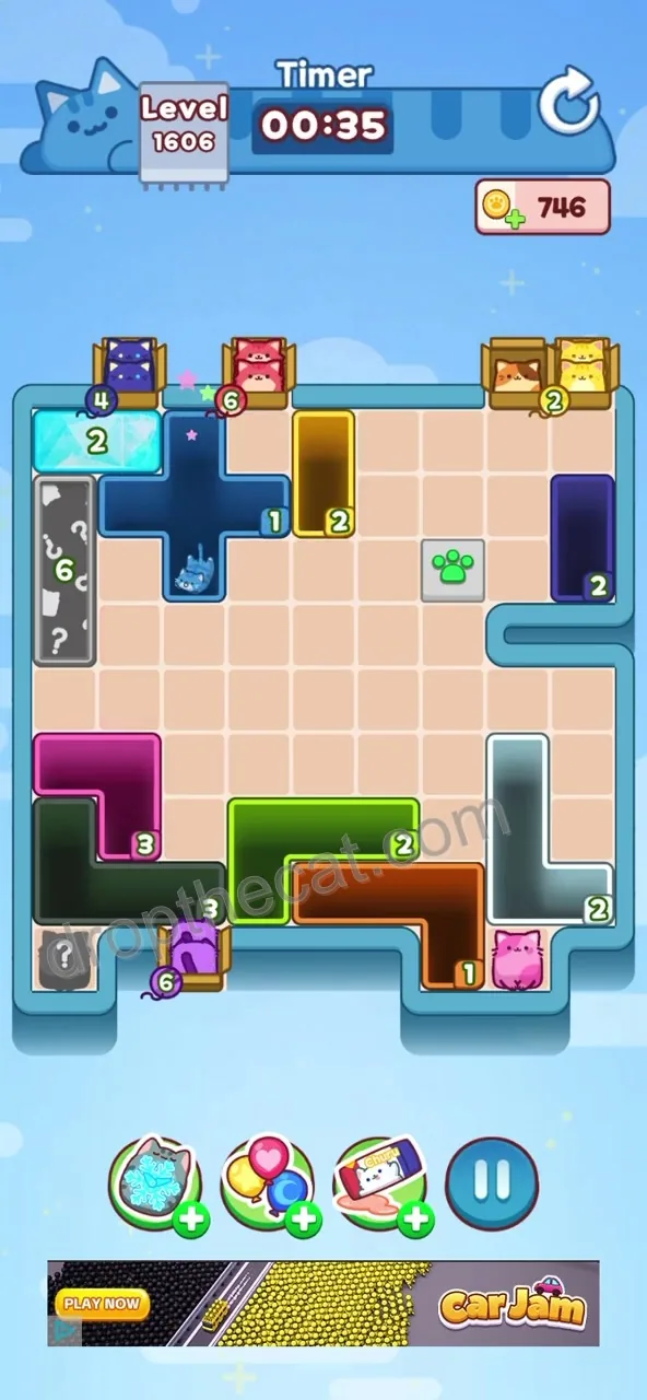 Drop The Cat Level 1606 step 3
