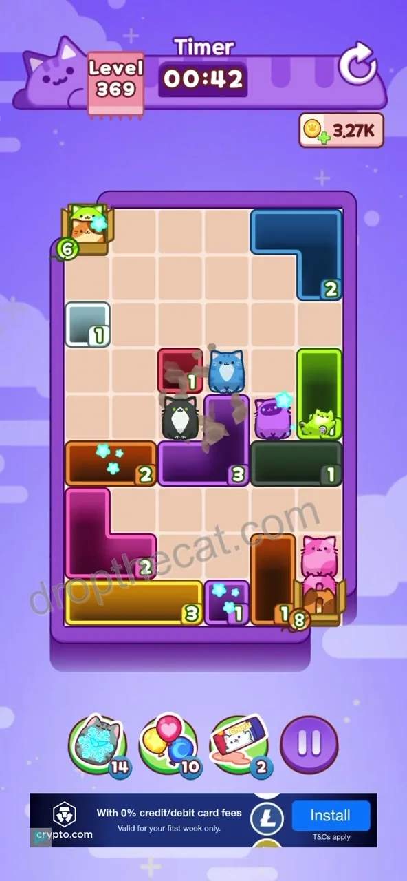 Drop The Cat Level 369 step 2