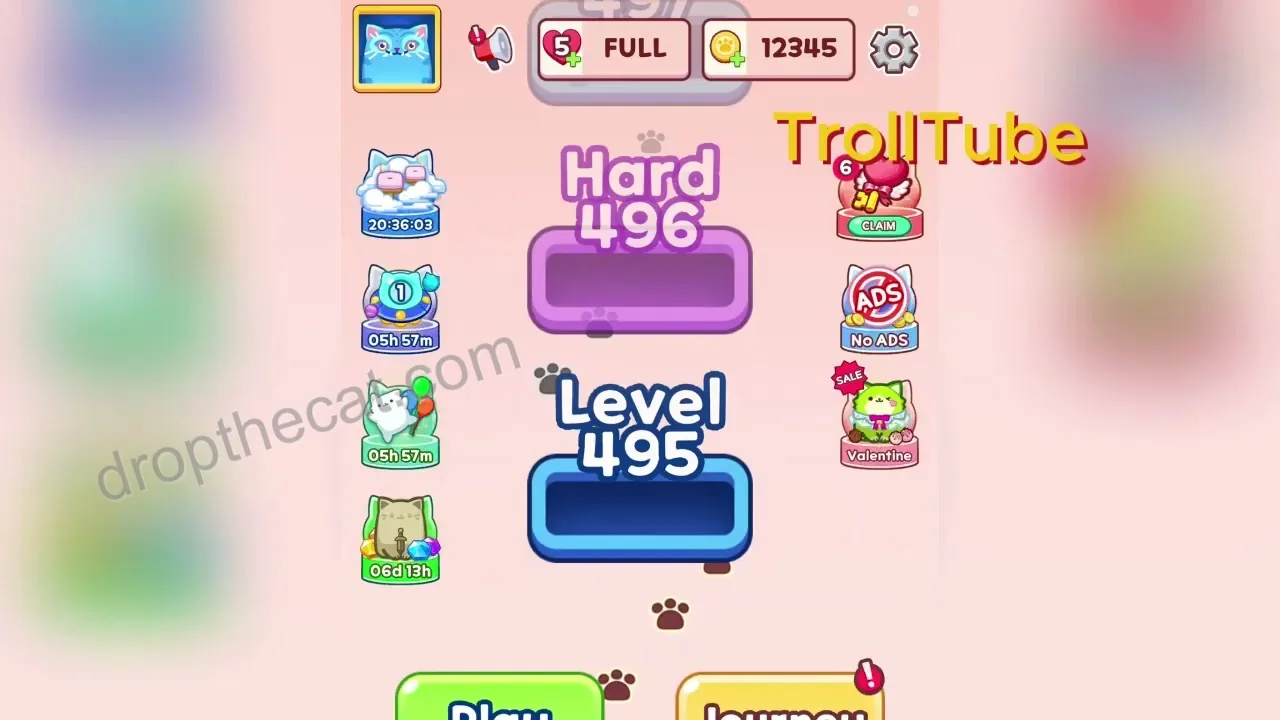 Drop The Cat Level 494 step 3