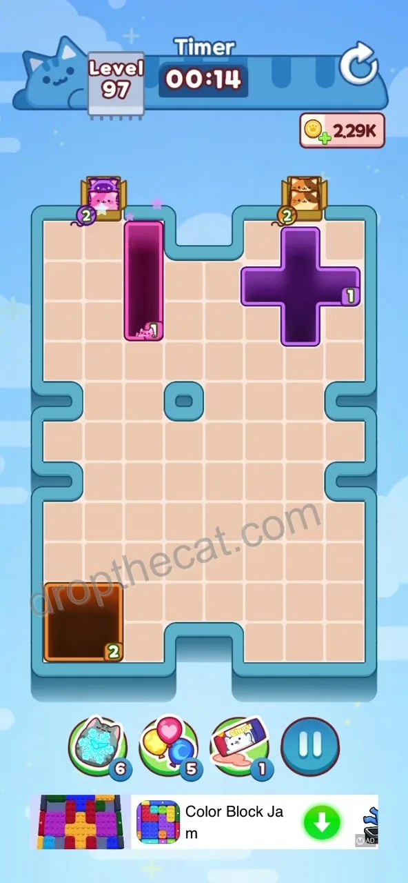 Drop The Cat Level 97 step 4
