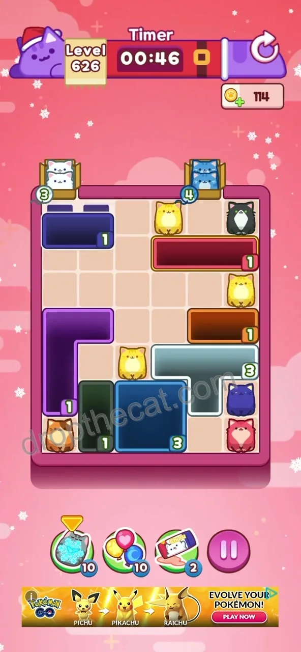 Drop The Cat Level 626 step 2