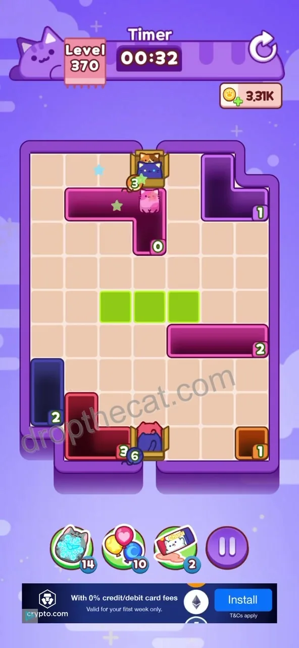 Drop The Cat Level 370 step 3