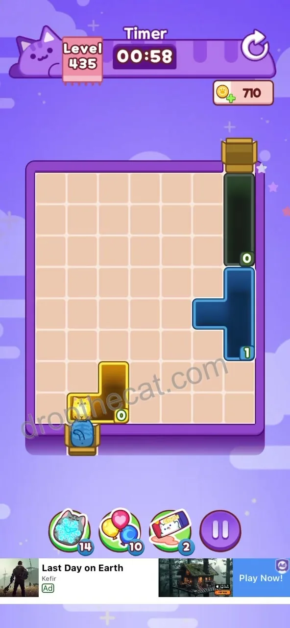 Drop The Cat Level 435 step 3