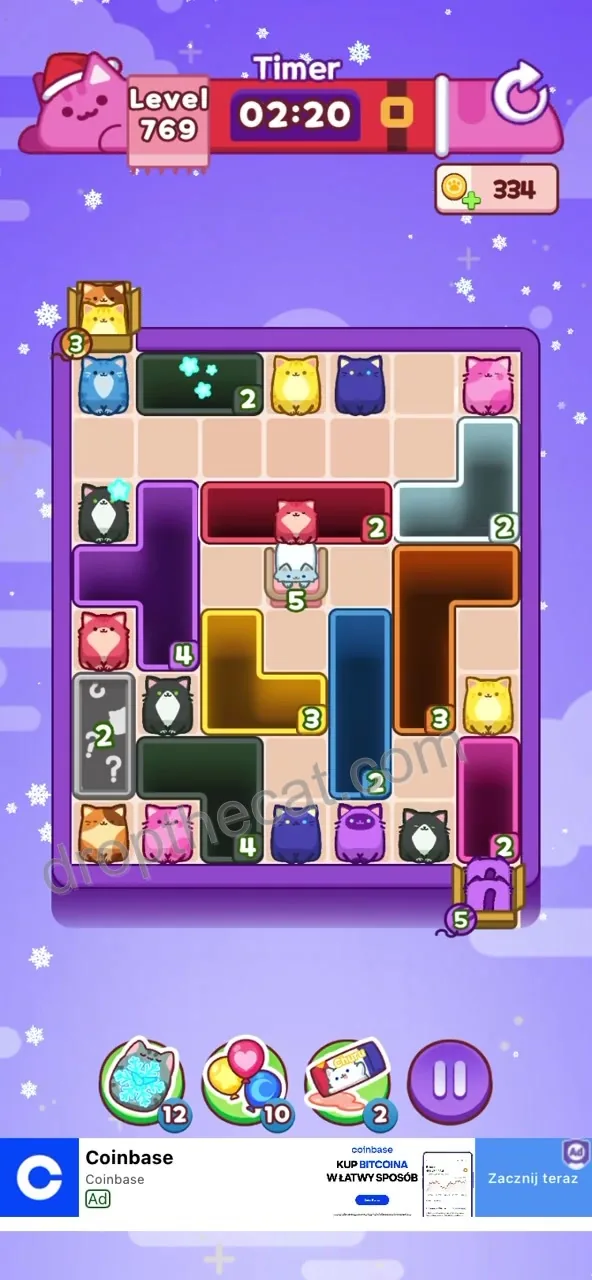 Drop The Cat Level 769 step 1