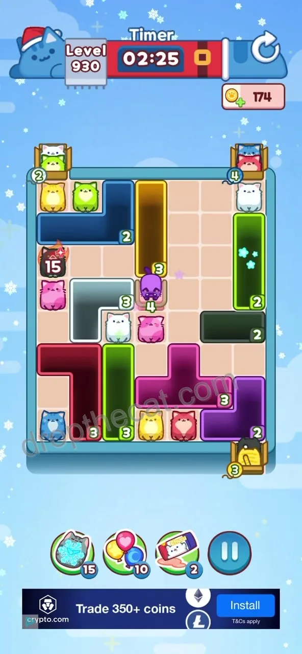 Drop The Cat Level 930 step 1