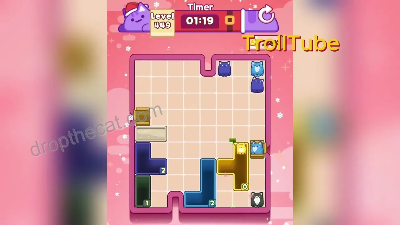 Drop The Cat Level 449 step 3