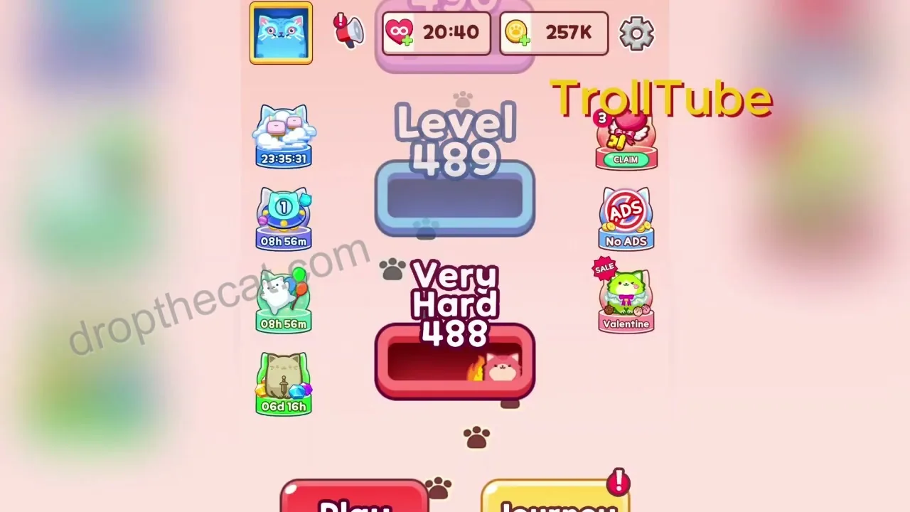 Drop The Cat Level 487 step 3