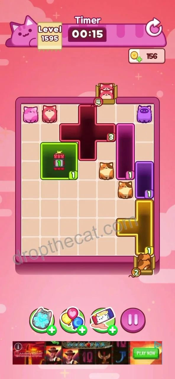 Drop The Cat Level 1595 step 3