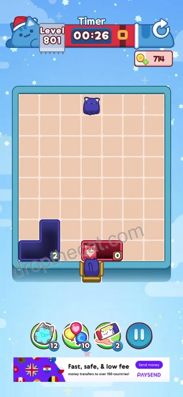 Drop The Cat Level 801 step 3