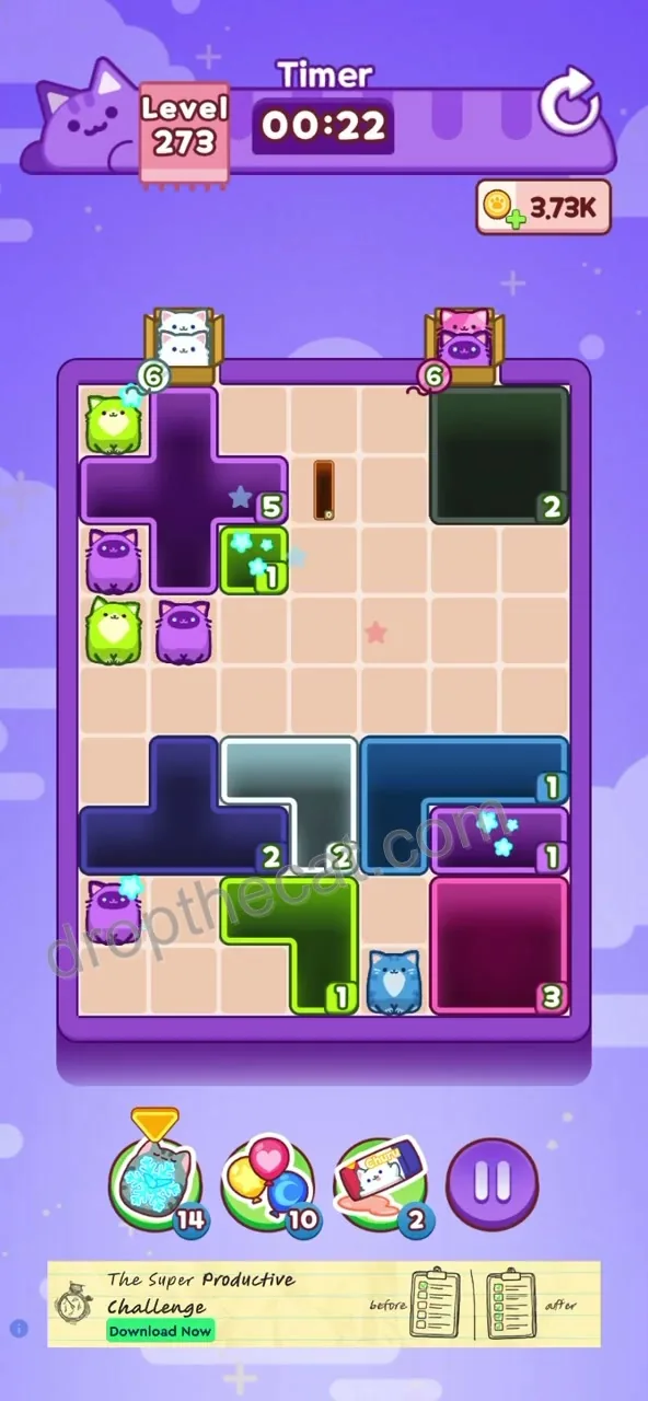 Drop The Cat Level 273 step 3