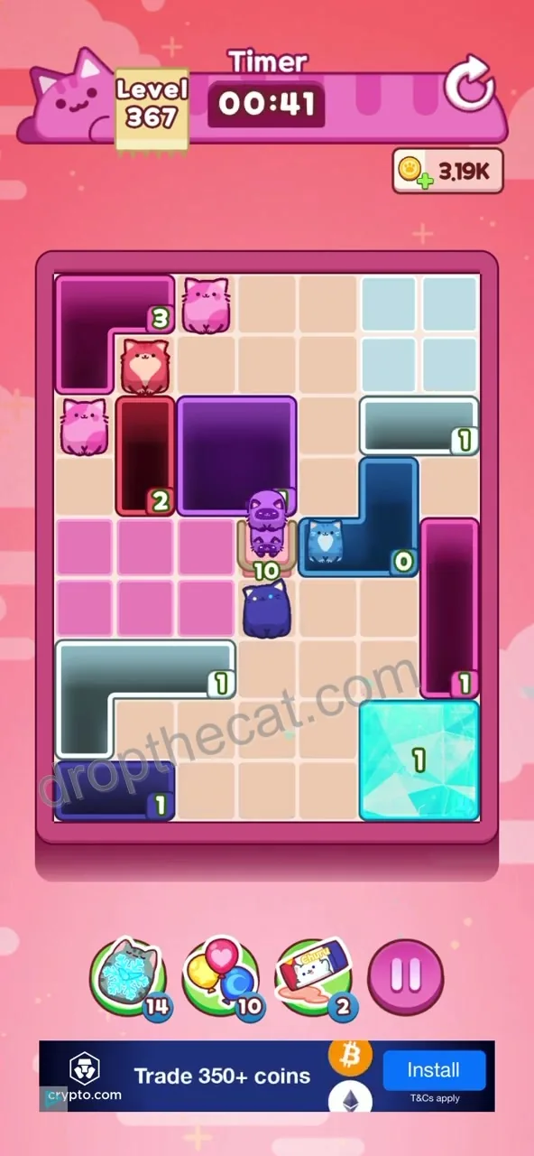Drop The Cat Level 367 step 3