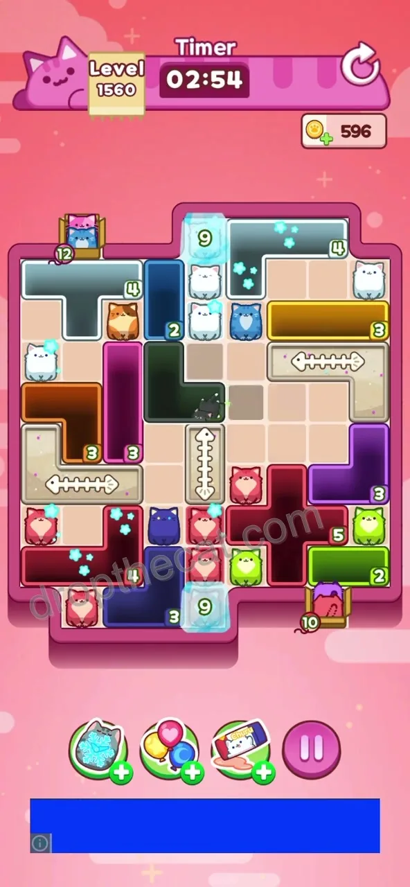 Drop The Cat Level 1560 step 1
