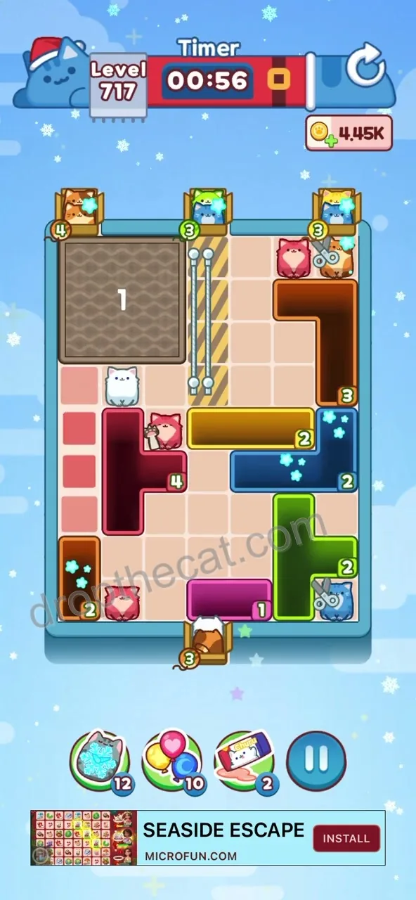 Drop The Cat Level 717 step 3