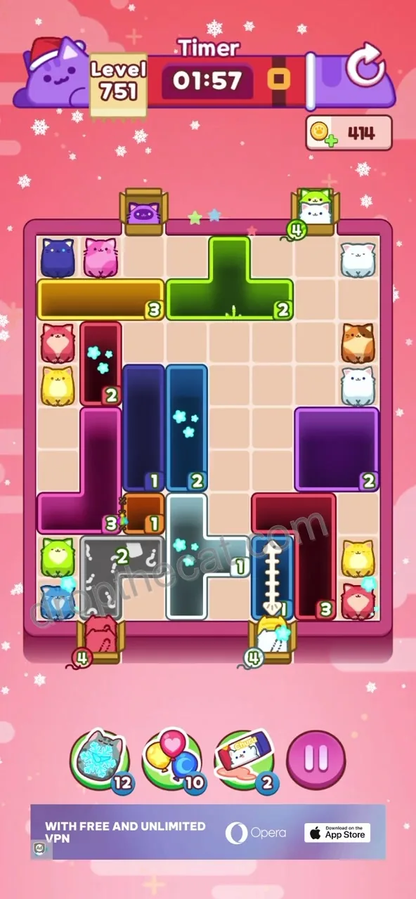 Drop The Cat Level 751 step 2