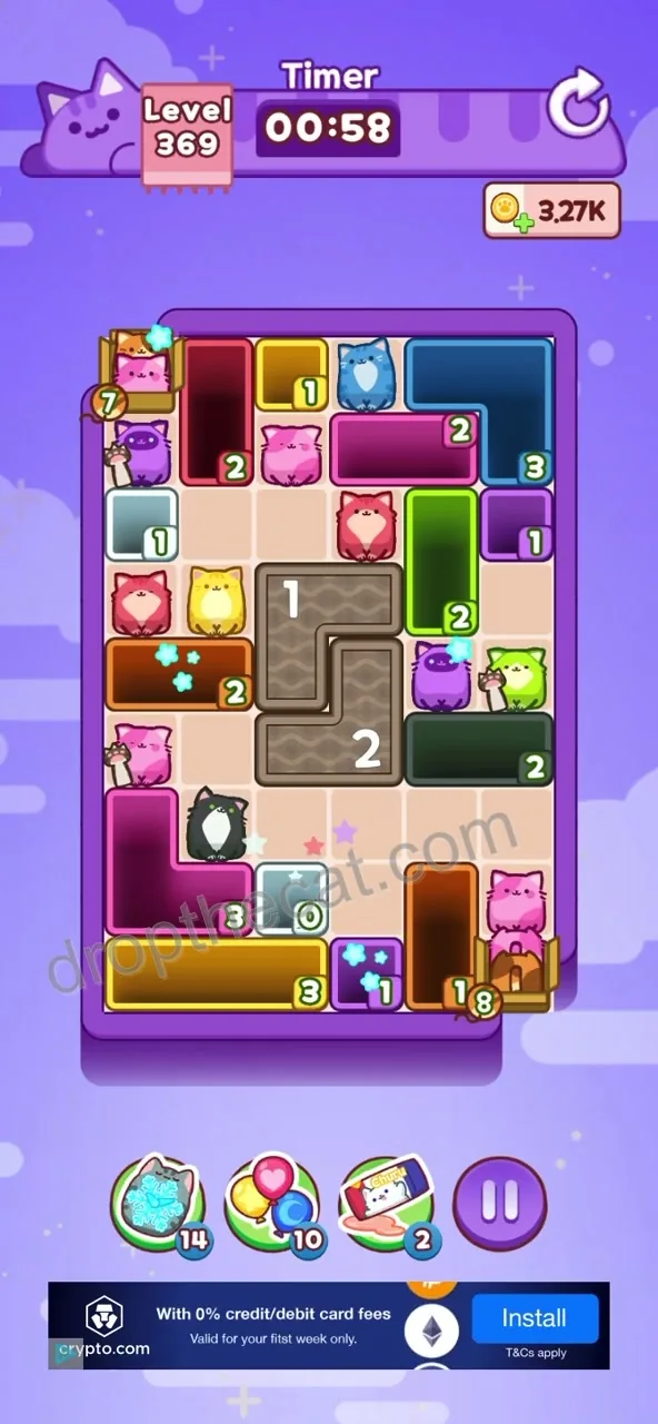 Drop The Cat Level 369 step 1