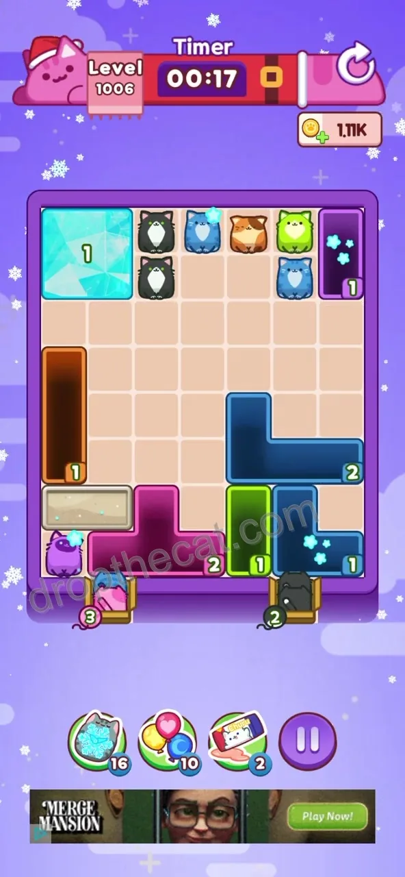 Drop The Cat Level 1006 step 3