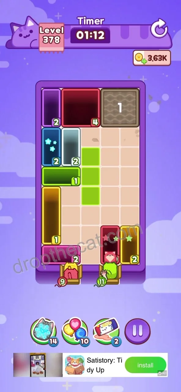 Drop The Cat Level 378 step 3