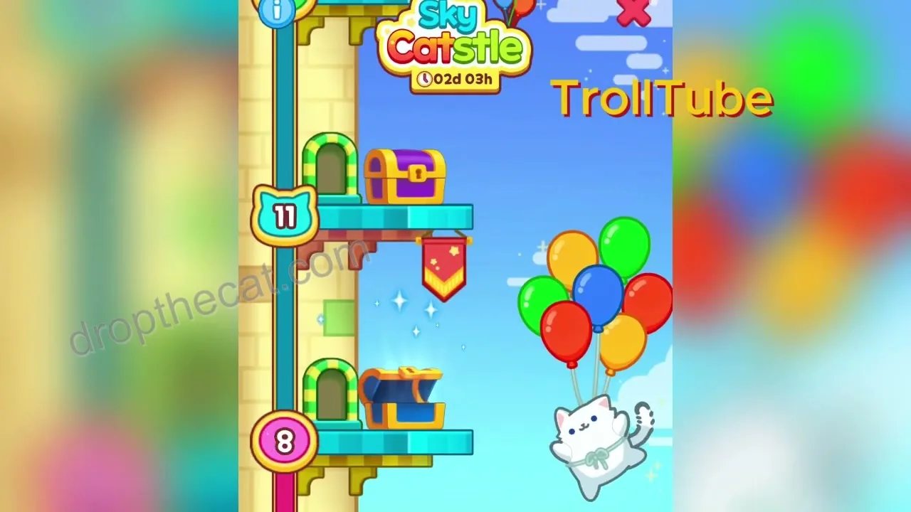 Drop The Cat Level 480 step 3