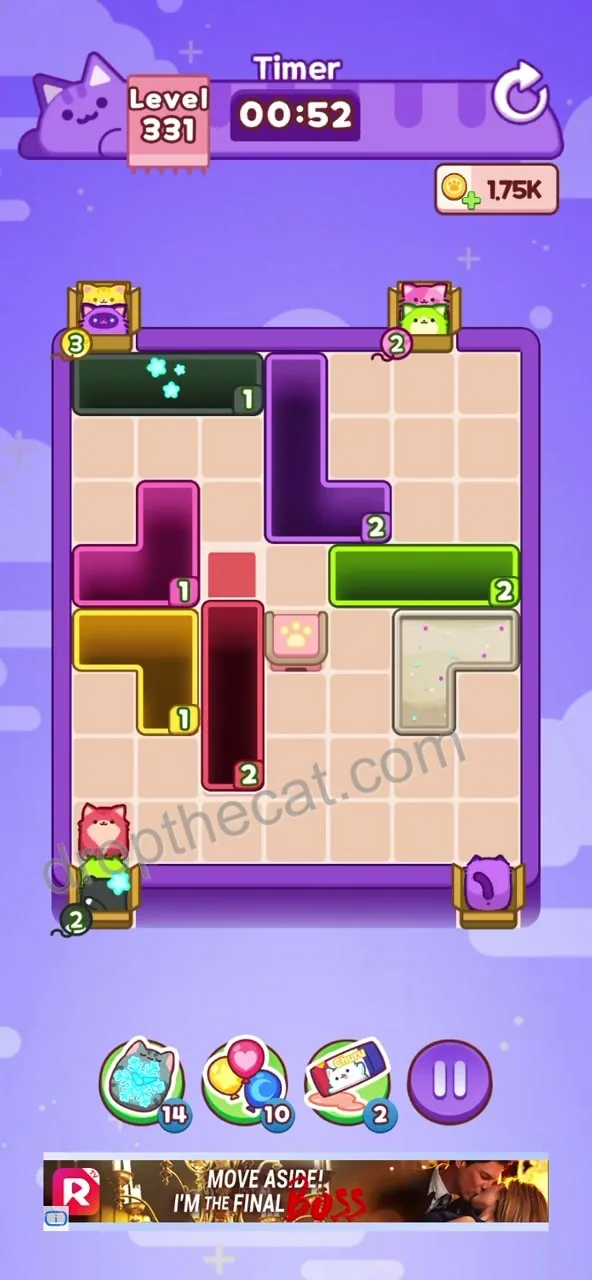 Drop The Cat Level 331 step 3