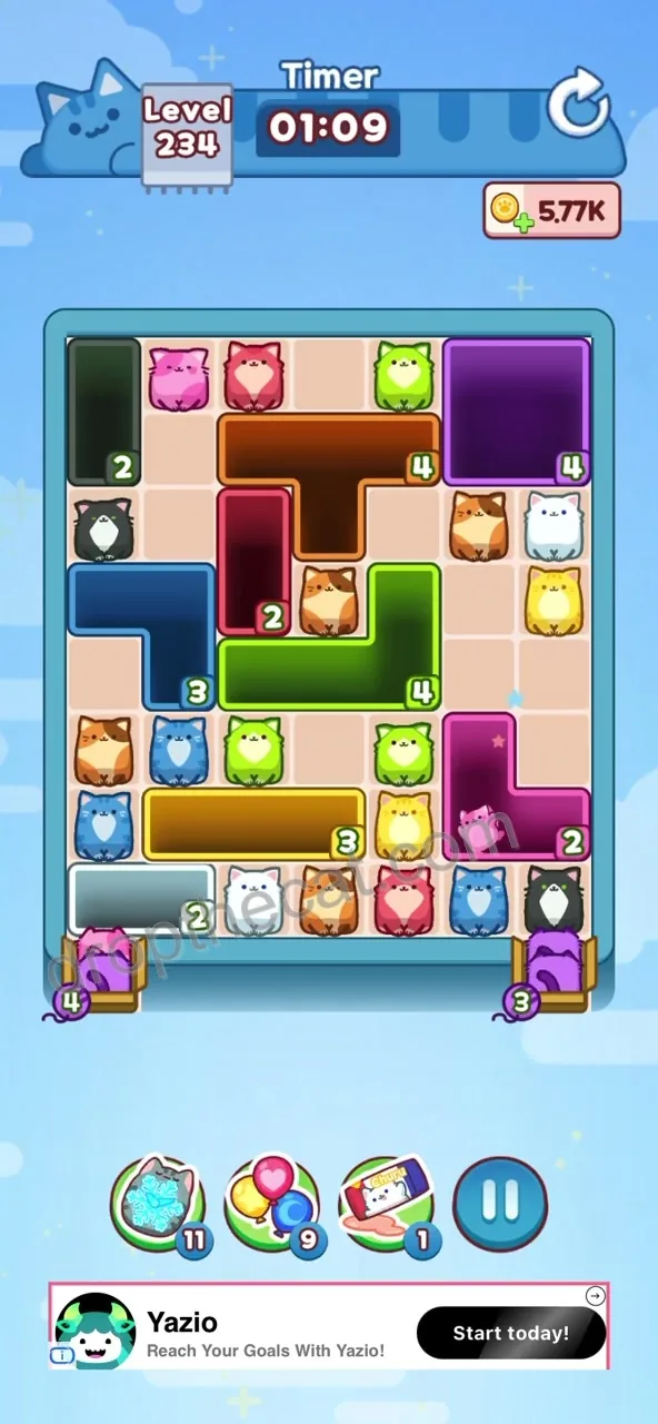Drop The Cat Level 234