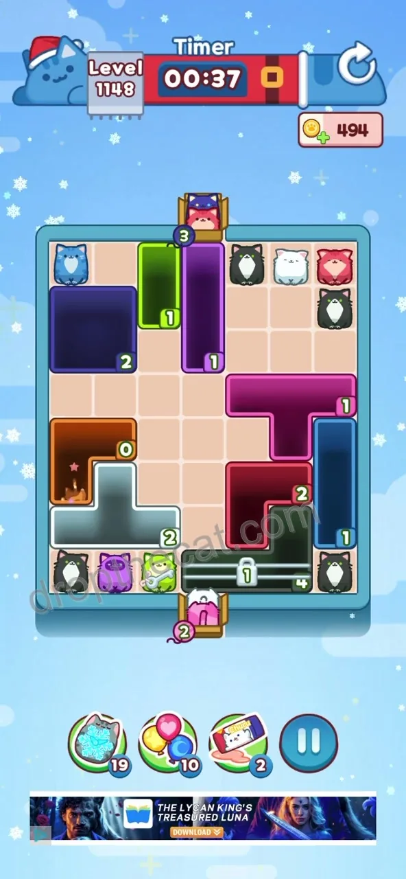 Drop The Cat Level 1148 step 3