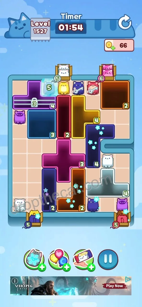 Drop The Cat Level 1527 step 2