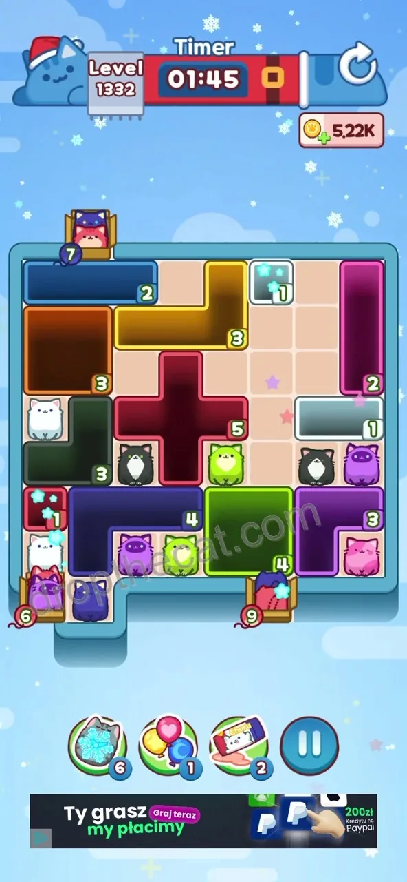 Drop The Cat Level 1332 step 1