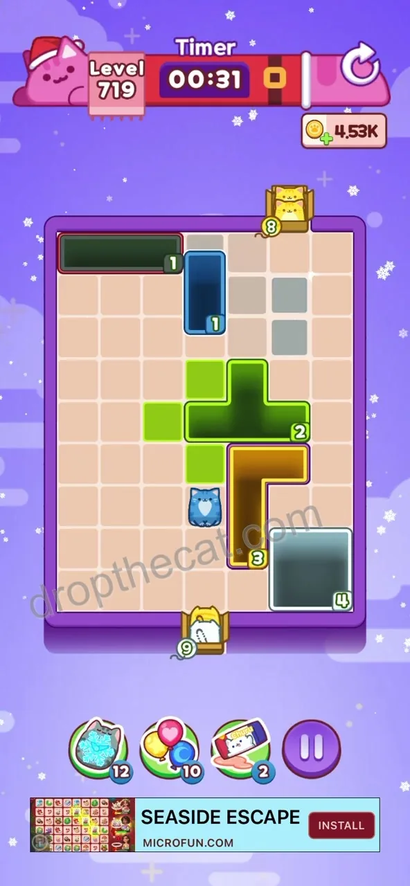 Drop The Cat Level 719 step 3