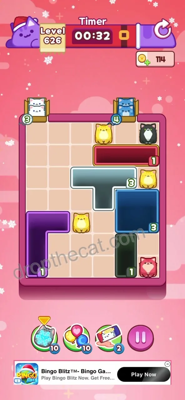 Drop The Cat Level 626 step 3