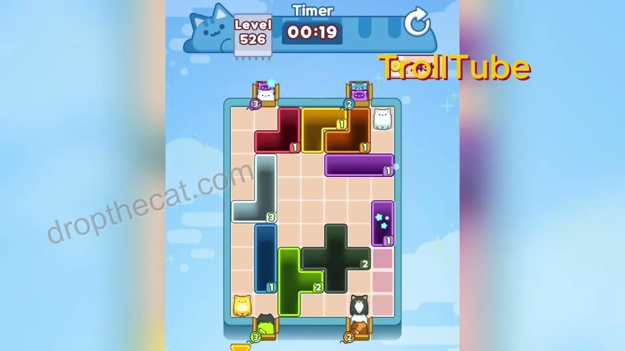 Drop The Cat Level 526 step 3