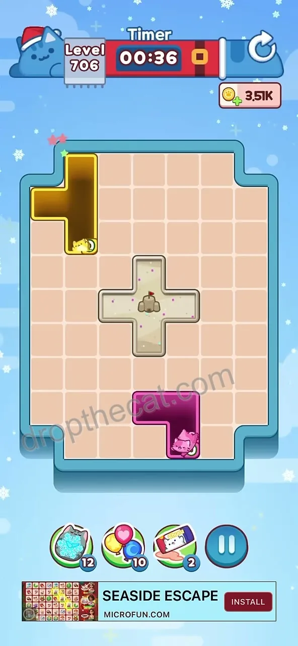 Drop The Cat Level 706 step 3