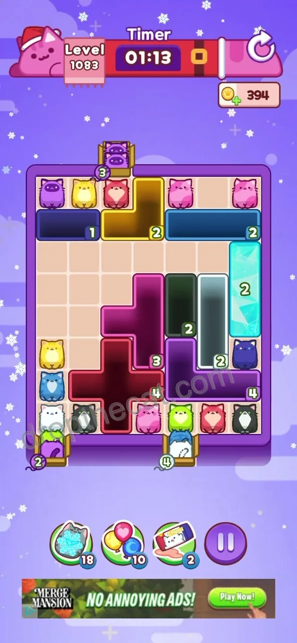 Drop The Cat Level 1083 step 1