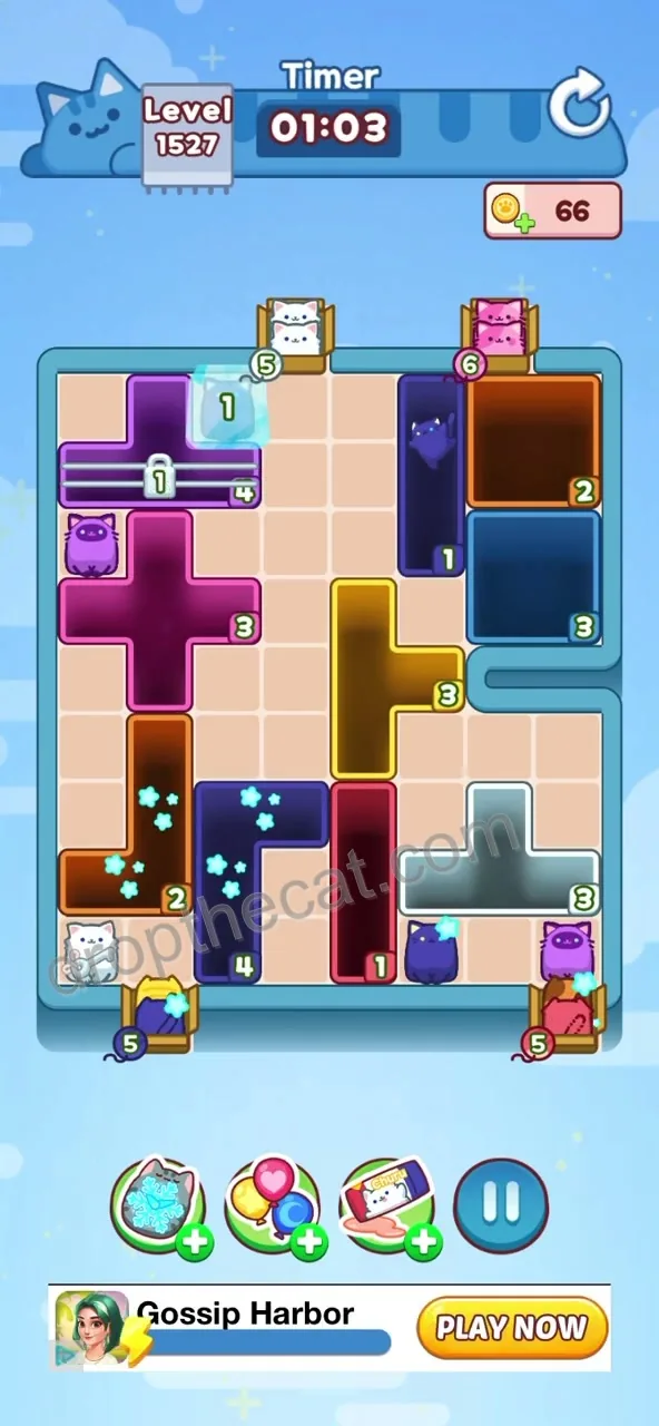 Drop The Cat Level 1527 step 3