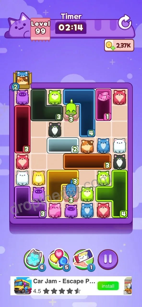 Drop The Cat Level 99