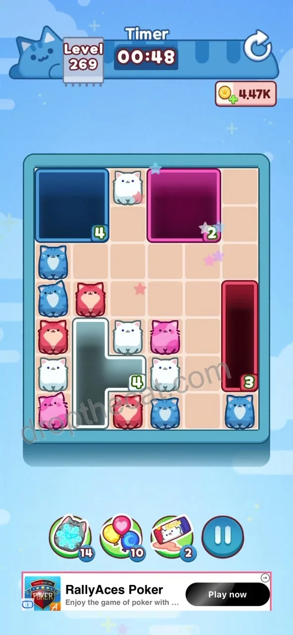 Drop The Cat Level 269 step 1