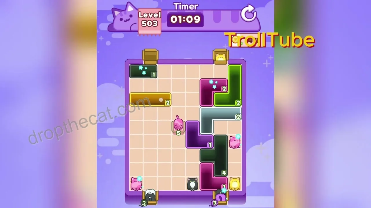 Drop The Cat Level 503 step 3