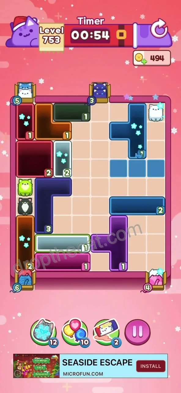 Drop The Cat Level 753 step 3