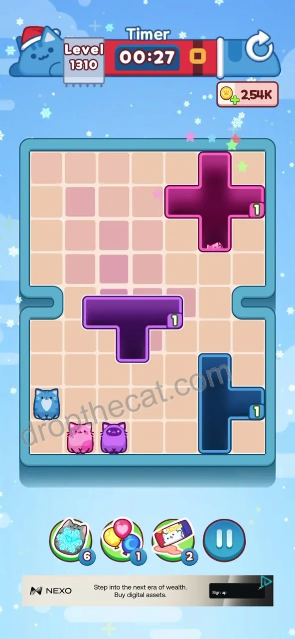 Drop The Cat Level 1310 step 3
