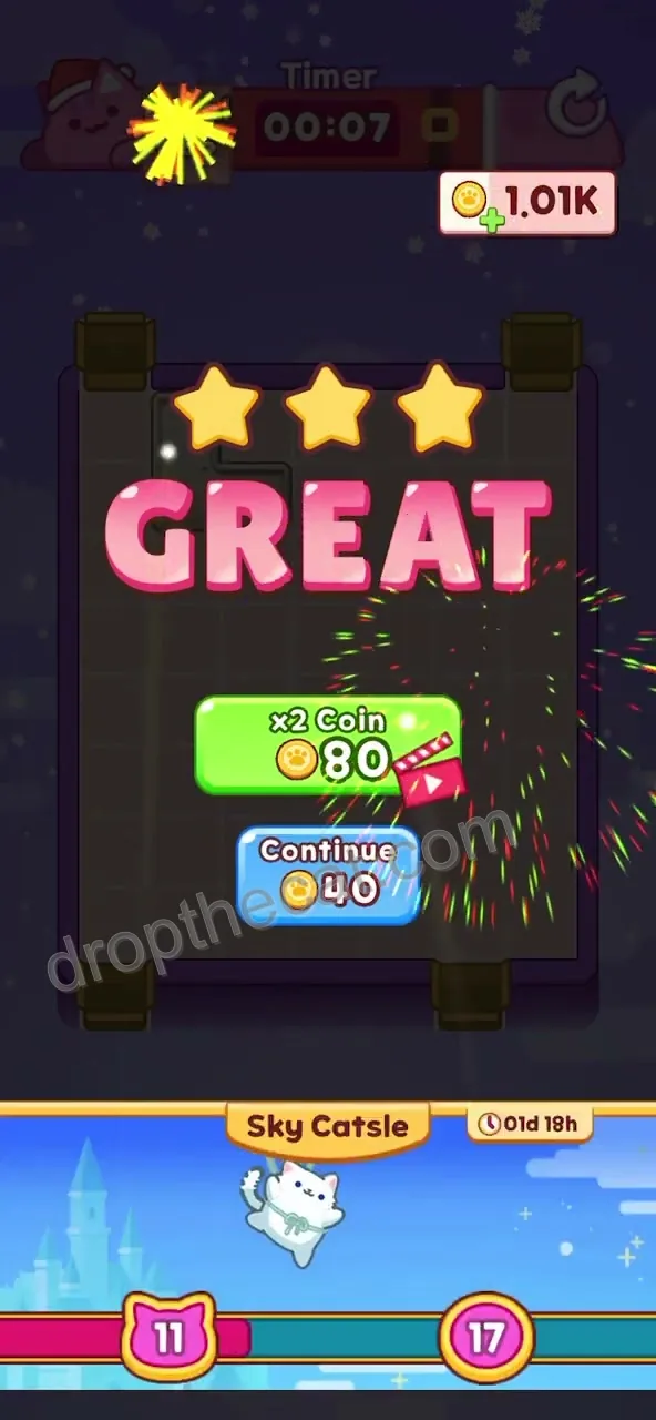 Drop The Cat Level 686 step 2