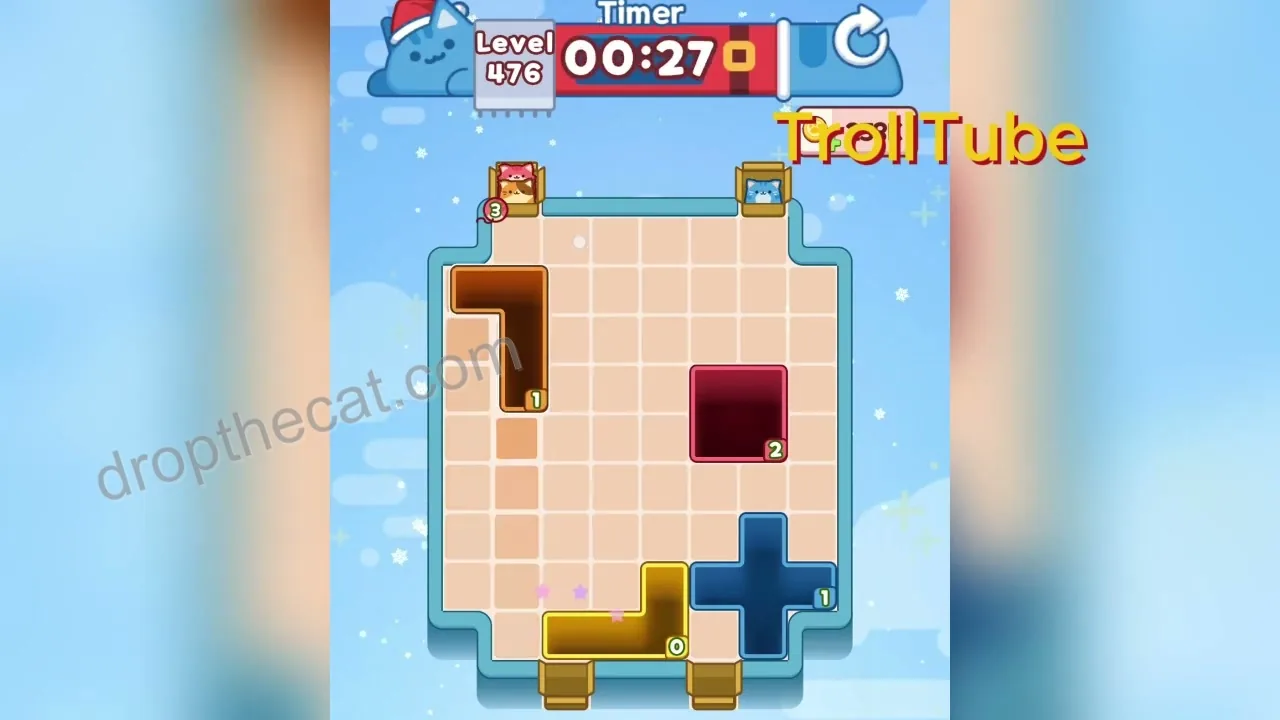 Drop The Cat Level 476 step 3